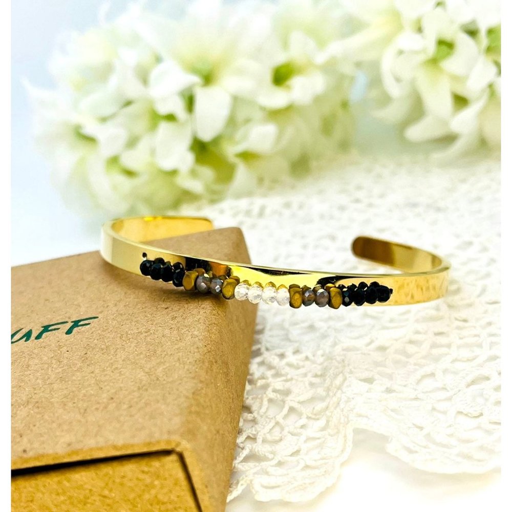 Joycuff beaded boho bangle - Picture 10 of 10